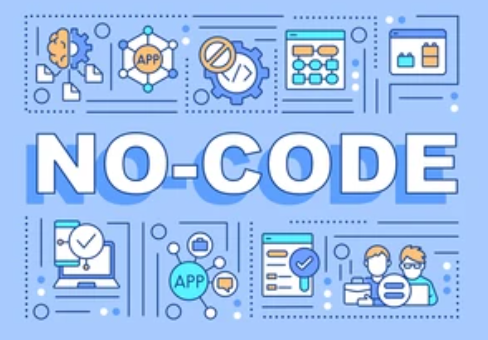 kintone開発でノーコード開発のイメージ