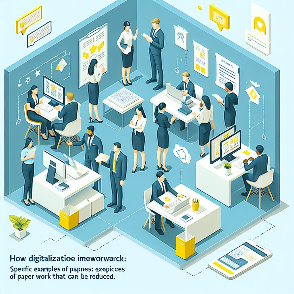 ペーパーレス化で人手不足が改善できる理由:削減できる紙業務の具体例