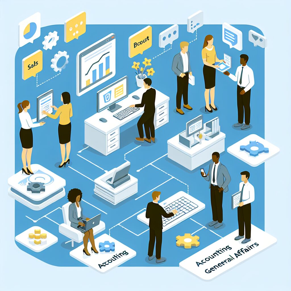 バックオフィス業務別カスタマイズ事例｜経理・総務・営業で実現できる自動化