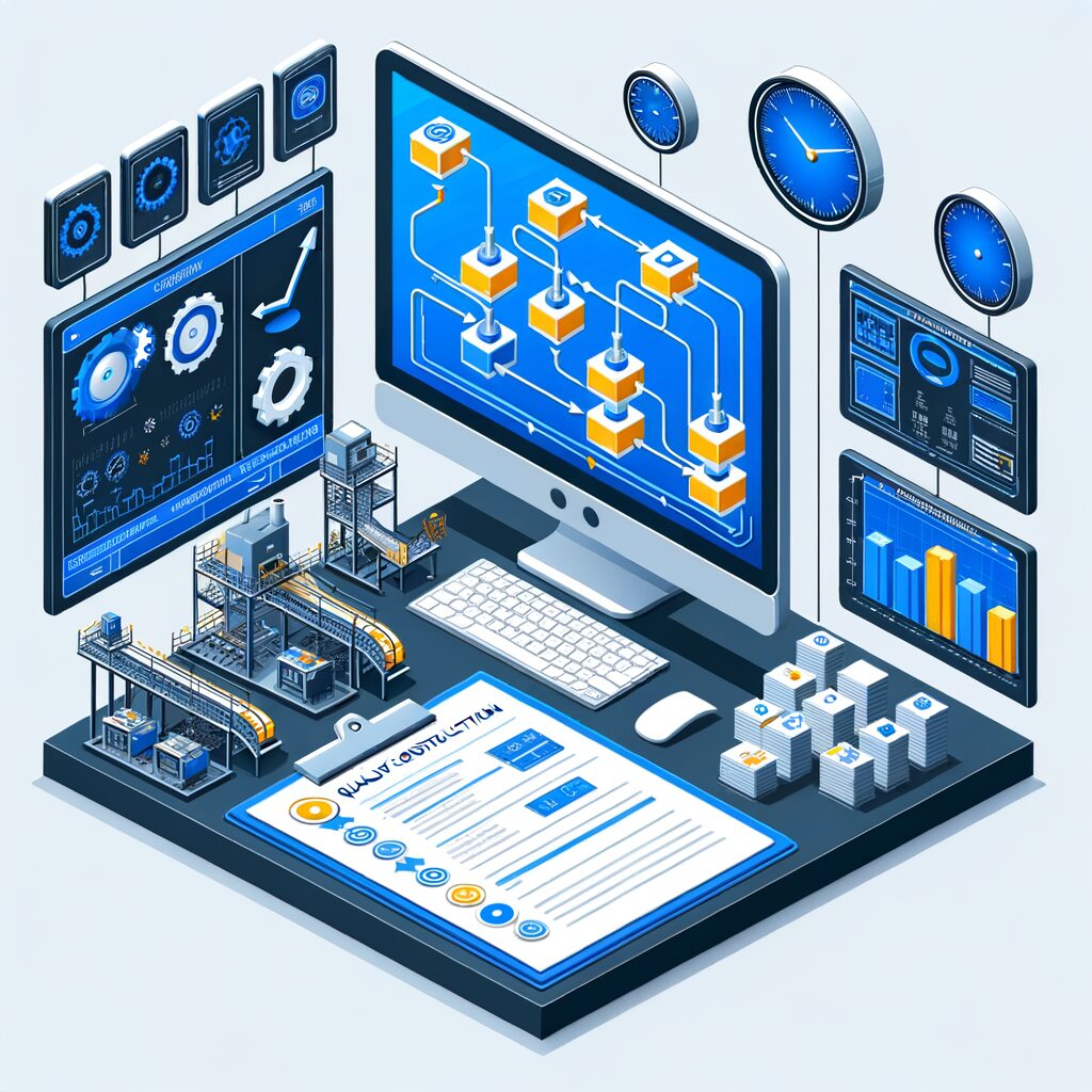 製造業向けkintone活用例（工程・受注・報告管理）